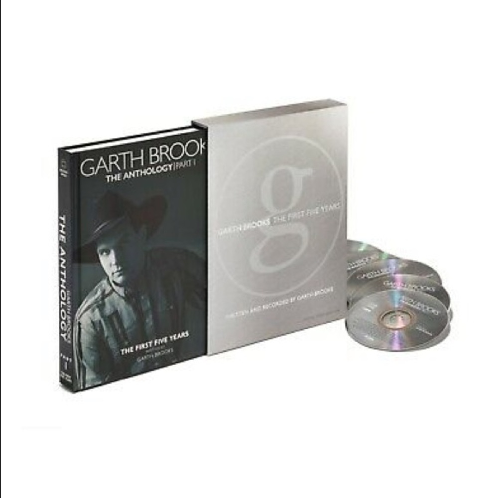 Garth Brooks The First Five Years Book and CDs